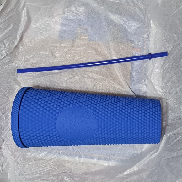 Starbucks matte blue cup - Picture 3 of 8